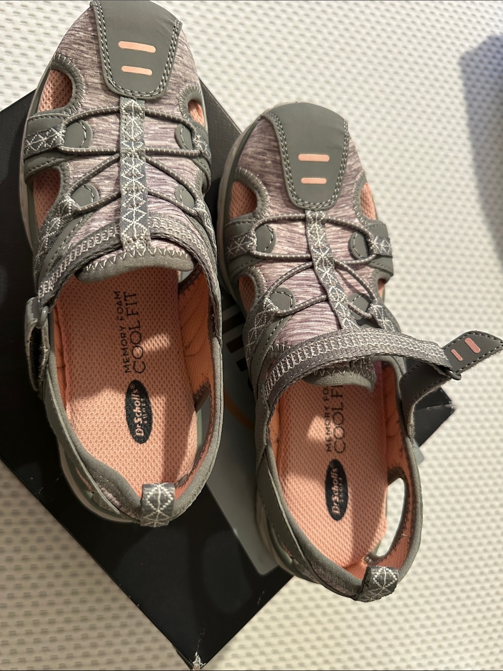 Dr Scholls Gray Women's Sport Sandals Sz 5 NEW